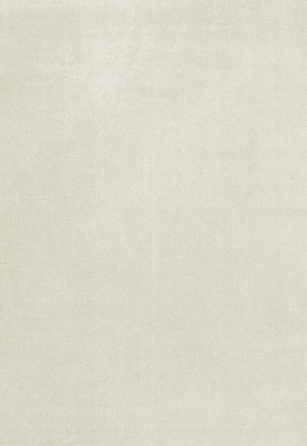 Solid wool bone white rug photographed in a styled interior